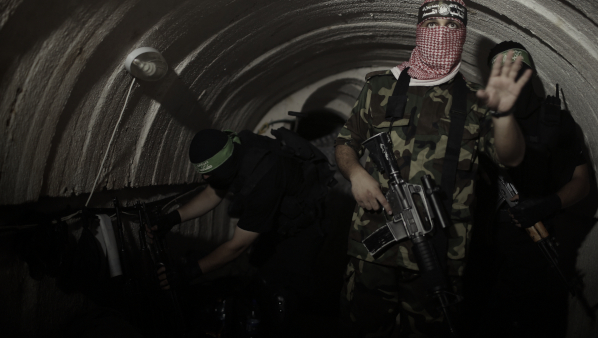 Kämpfer der Izz el Deen al-Qassam Brigaden im August 2014